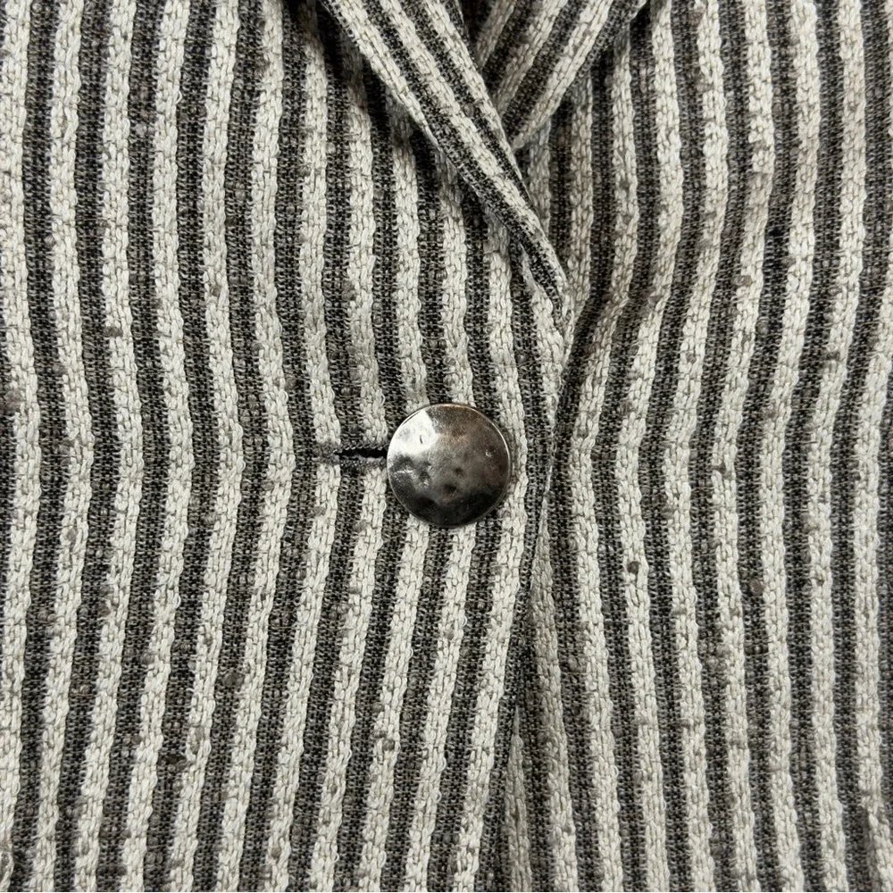 Wolf & Badger Silk Linen Blazer Vulto Amsterdam Size 34R Extra Small XS - Picture 6 of 10